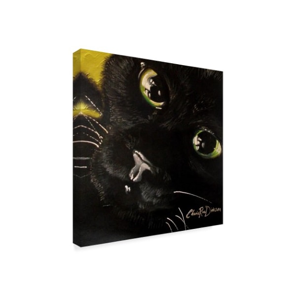 Cherie Roe Dirksen 'Cats Eyes' Canvas Art,18x18